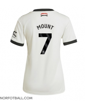 Billige Fotballdrakt Manchester United Mason Mount #7 Replika Tredjedrakt Dame 2024-25 Kortermet